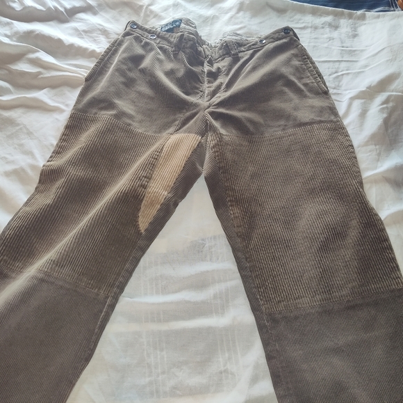 Patchwork corduroy Polo - Picture 2 of 4